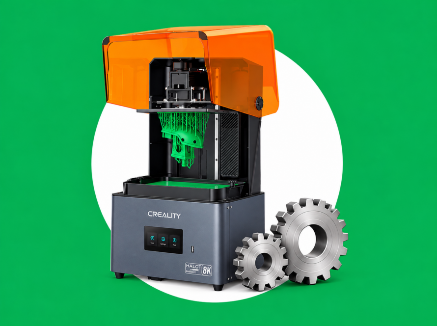 SLA 3D-Druck – präzises Harz-Bauteil mit glatter Oberfläche