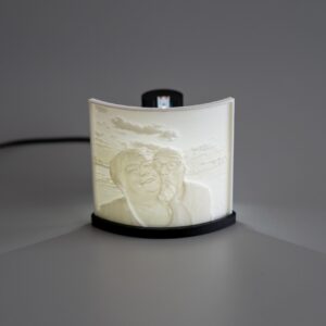 Lithophane - Halbrund