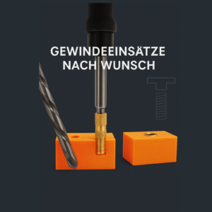 Gewindeeinsatz für 3D-Druck