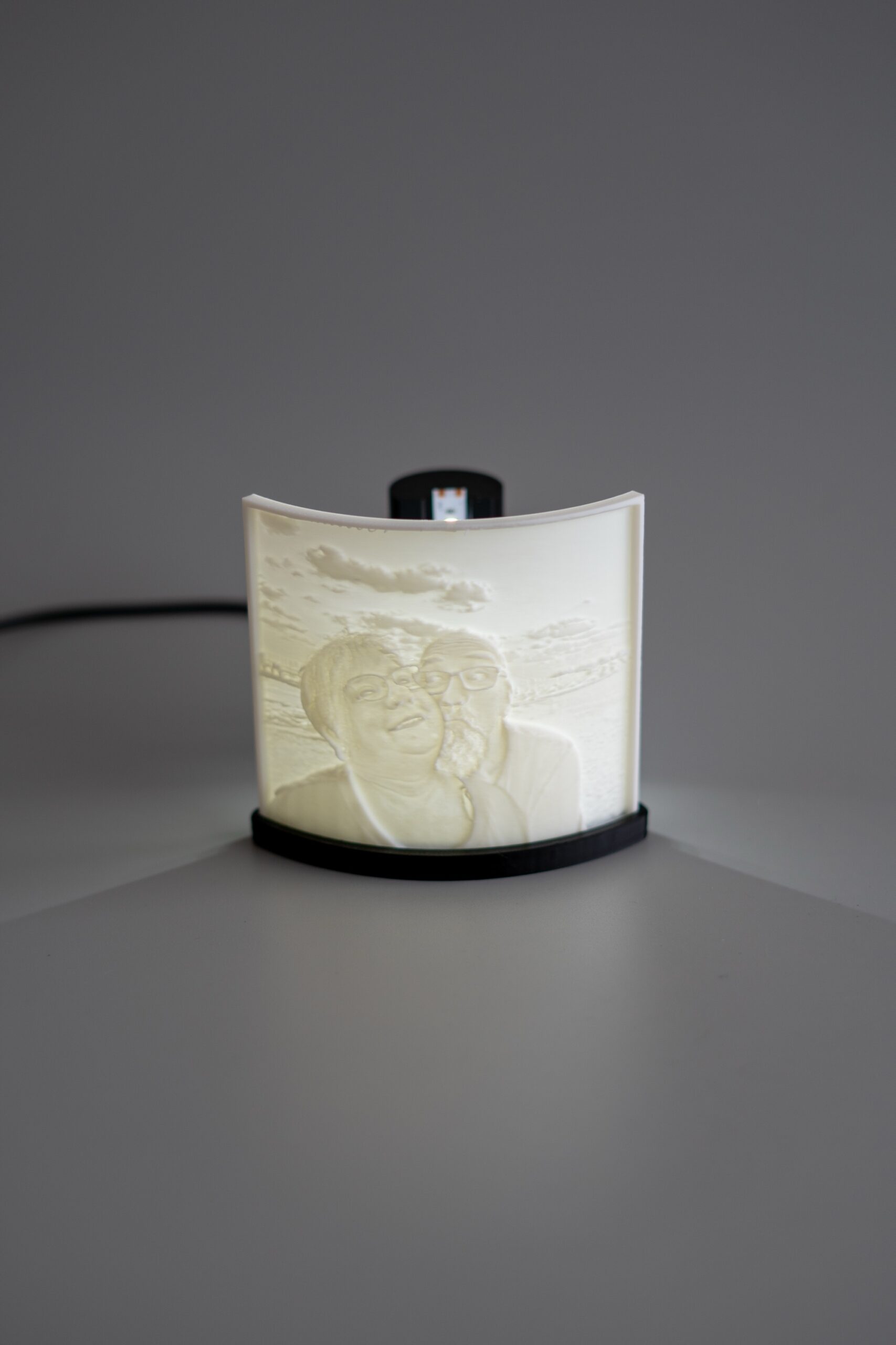 Lithophane - Halbrund